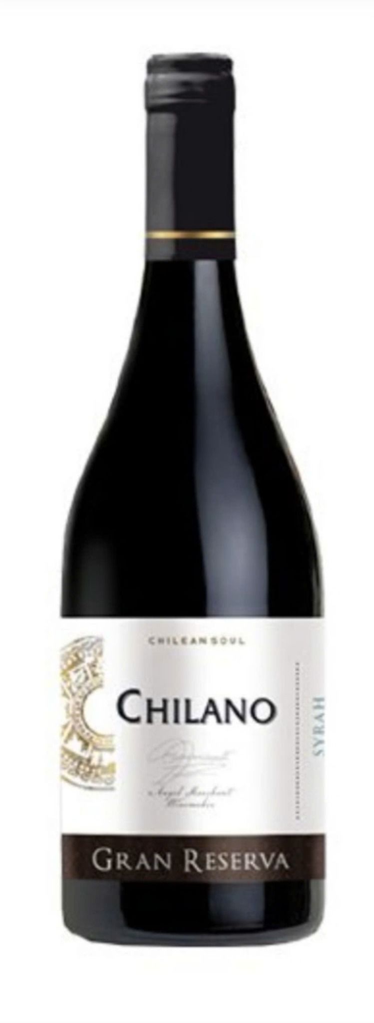 CHILANO GRAN RESERVA Syrah 14% 2019 CHILE