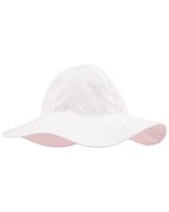 Nón Rộng Vành 2 Mặt Bé Gái Màu Hồng Và Trắng Carter's 2T-5T