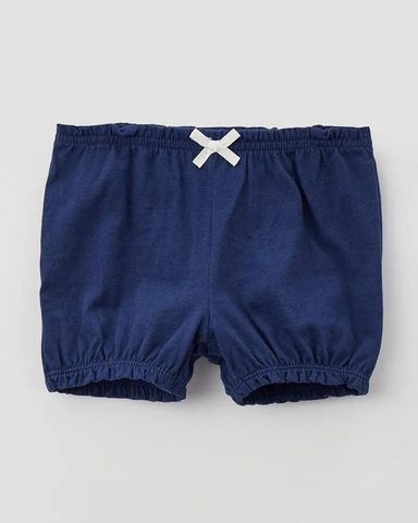 Set 2 Quần Ngắn Bo Viền Bé Gái Màu Hồng Và Xanh Đậm Carter's 0-24M
