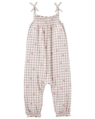 Jumpsuit Bé Gái Hình Cherry Và Caro Carter's 0-24M