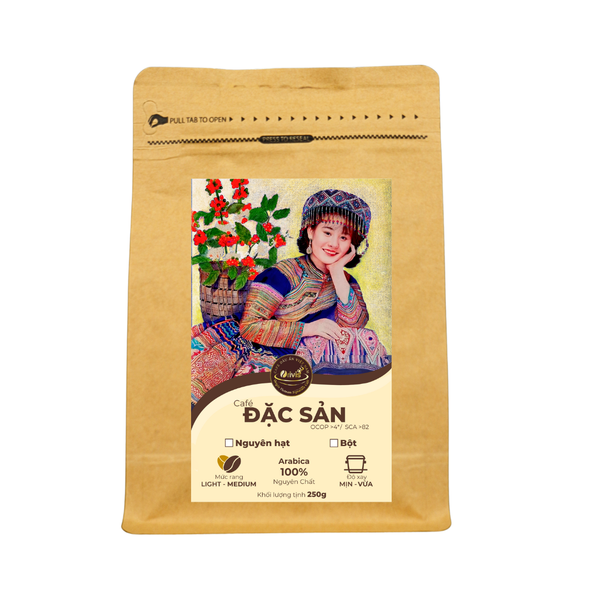  Cà Phê Đặc Sản Gói 250g Bột Xay Mới 