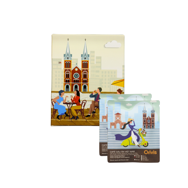  Cà Phê Robusta Hộp 6 Túi Nhúng 