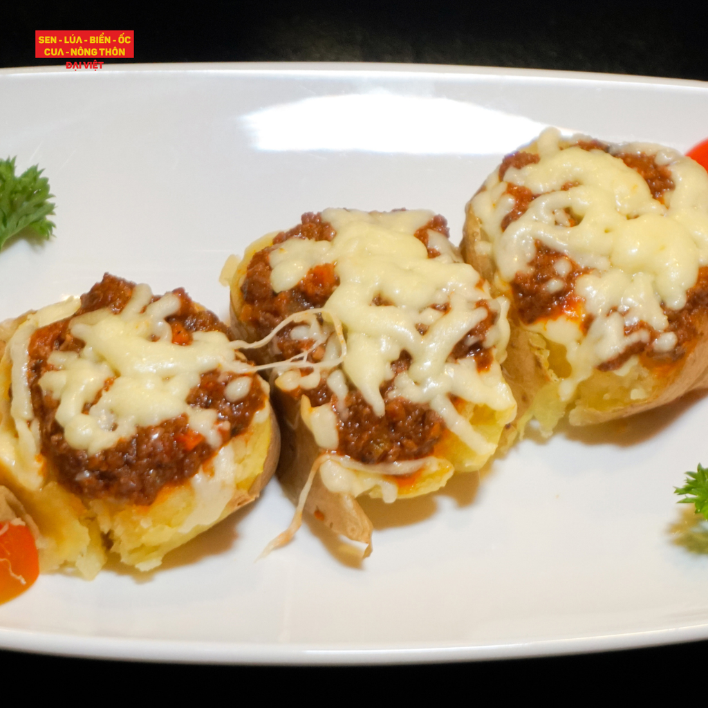  Baked Potato With Ground Beef And Cheese 