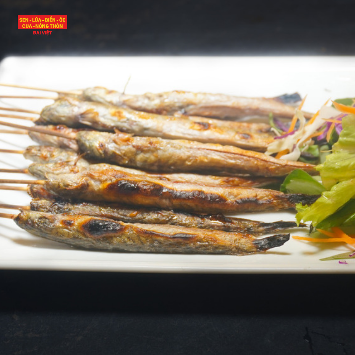  Cá Kèo Nướng Mọi (Giá tính theo phần 300 gram) - Grilled Spiny Goby Without Spices 