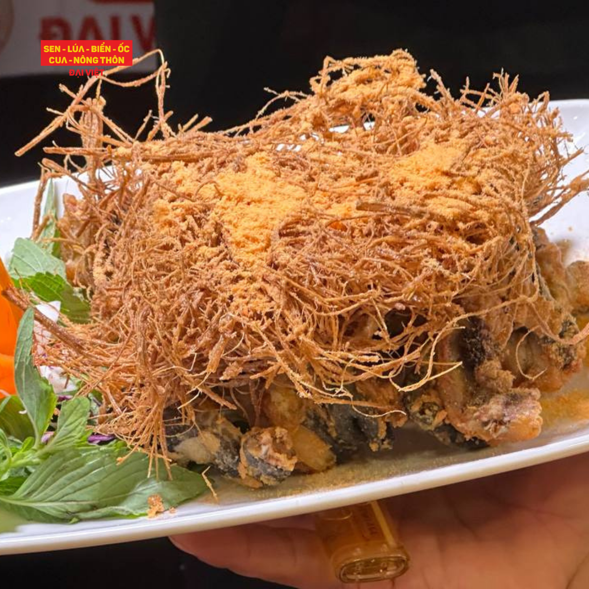  Frogs with Deep Fried Lemon Grass - Ếch Núp Bà Xã 