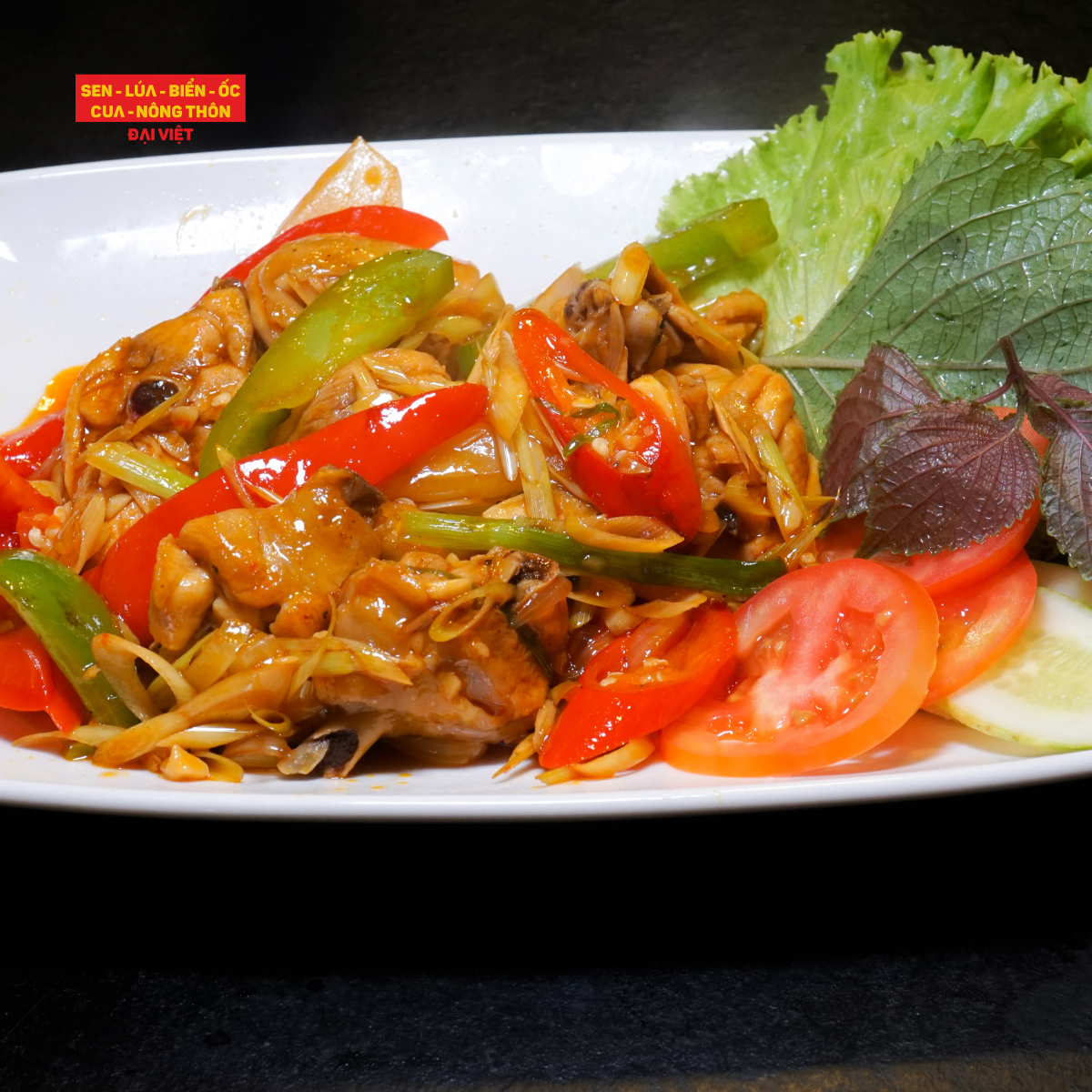  Stir-fried Chicken With Lemongrass And Chilli - Gà Xào Sả Ớt 