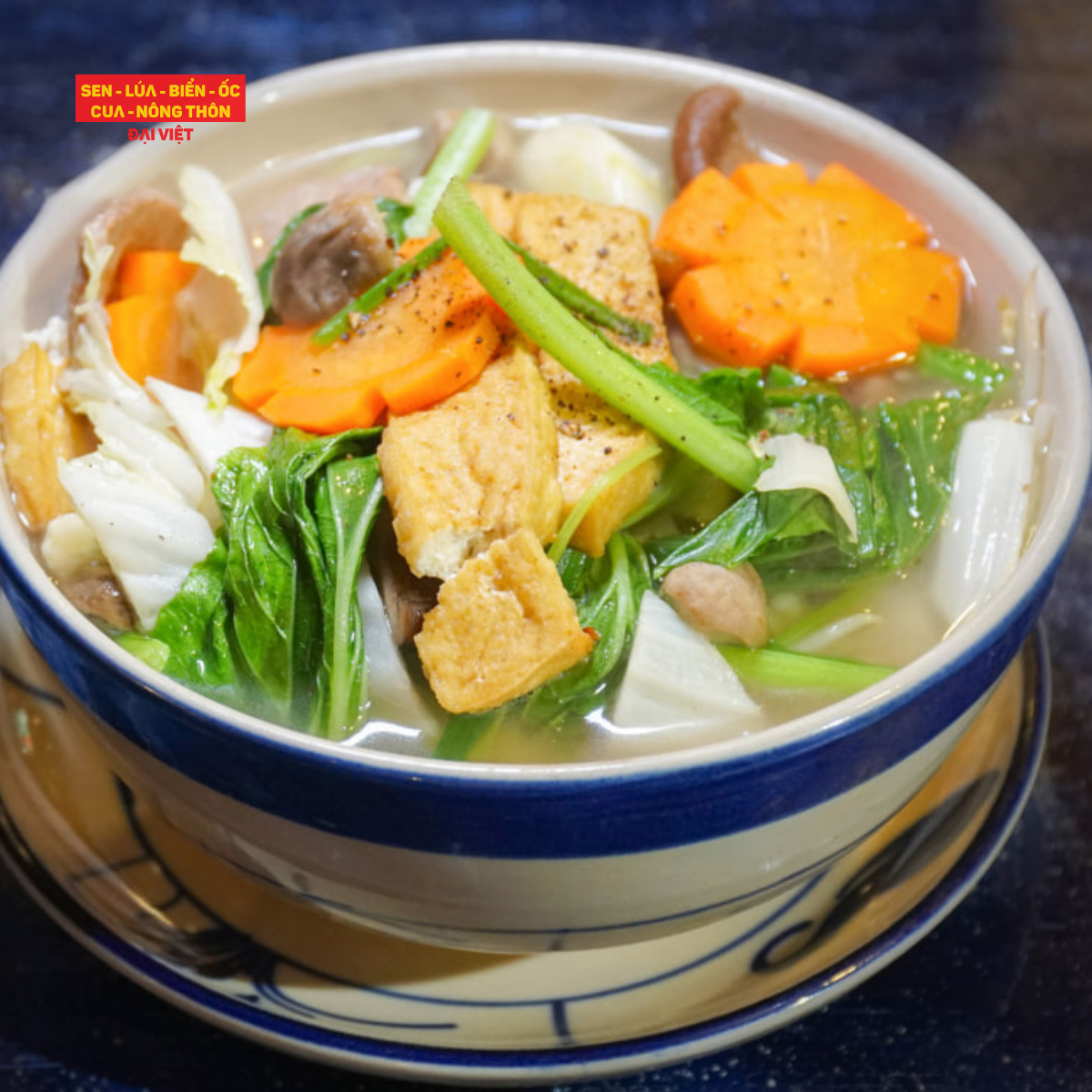  Vegetarian Rice Stick Noodle Soup - Hủ Tiếu Chay 