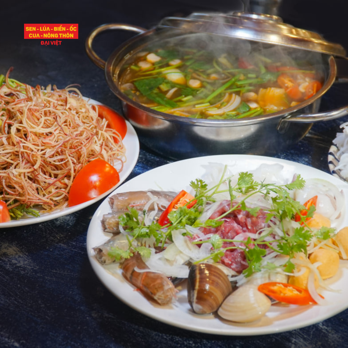  Seafood Sweet And Sour Hotpot - Lẩu Hải Sản Chua Ngọt 