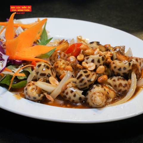  Pan-fried Sweet Snail With Tamarind Sauce - Ốc Hương Rang Me 