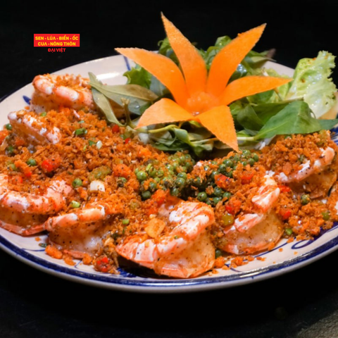  Pan-fried Shrimp With Phu Quoc Salt Pepper - Tôm Sú Rang Muối Tiêu Phú Quốc (300 gam) 