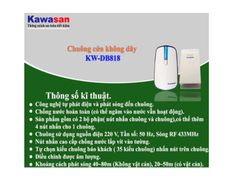 Chuông cửa không dây Kawasan DB818