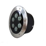  Đèn LED Âm Đất Tròn Công Suất 15W GSDTM15 GS Lighting, Đèn LED Âm Sàn 15W 