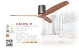  Quạt trần trang trí hiện đại cánh gỗ QVifa 39 
