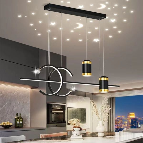  Đèn chùm thả ngang trang trí bàn ăn THCN-8273 