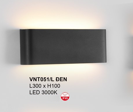  Đèn Gắn Tường Hiện Đại VNT051/L ĐEN, TRẮNG 