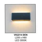  ĐÈN TƯỜNG HIỆN ĐẠI VK2214 ĐEN, TRẮNG 