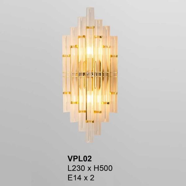  ĐÈN TƯỜNG PHA LÊ VPL02 