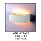  ĐÈN TƯỜNG HIỆN ĐẠI VK2214 ĐEN, TRẮNG 