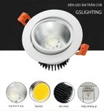  Đèn Âm Trần 8W GSATX8 GS Lighting 