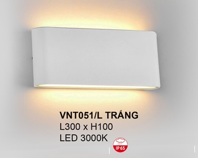  Đèn Gắn Tường Hiện Đại VNT051/L ĐEN, TRẮNG 