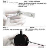  Đèn đọc sách gắn tường 5W 