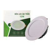  Đèn Led Âm Trần GS Lighting Công Suất 12W ATN12 