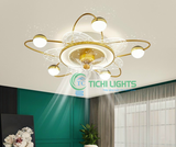  Đèn quạt ốp trần QT-07 