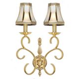  Đèn vách đồng L360 x H540, E14 x 2 lamp NV 0834/2 