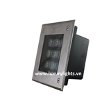  Đèn LED Âm Đất Vuông 9W GSDV9 Gs Lighting 