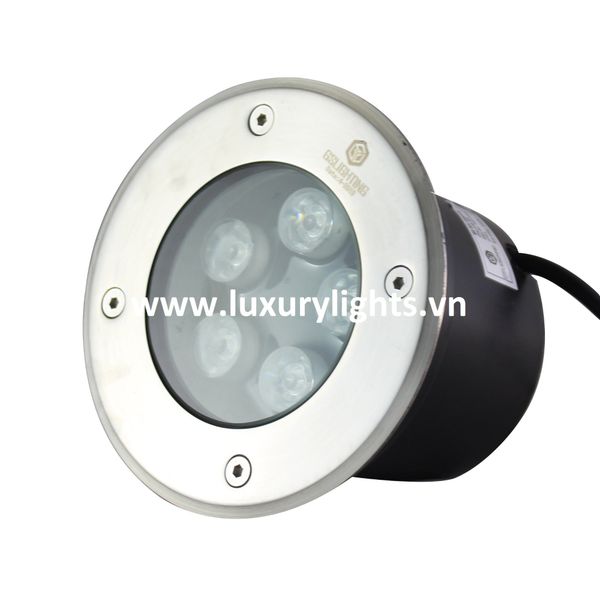  Đèn LED Âm Đất Tròn 5W GSDT5 Gs Lighting 