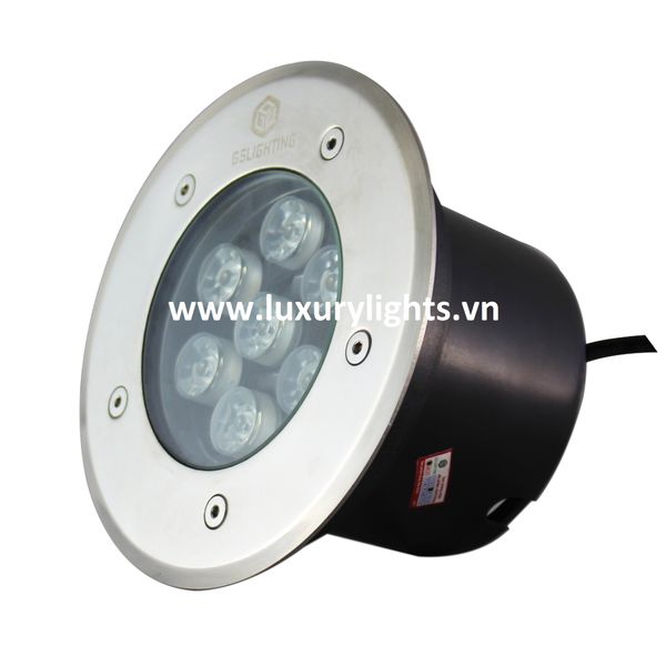  Đèn LED Âm Đất Tròn 7W GSDT7 Gs Lighting 