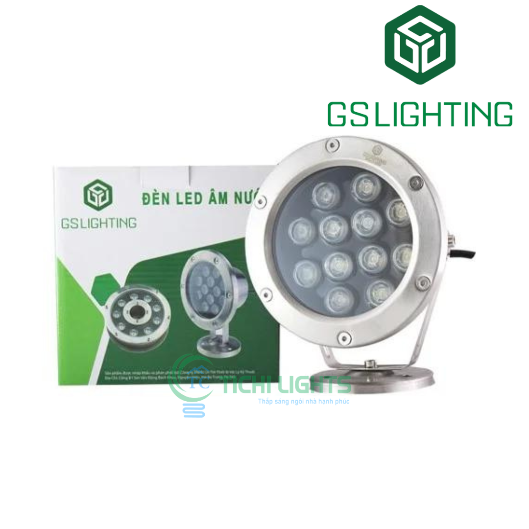  Đèn âm nước 12W Gs Lighting GSN12 