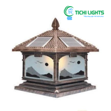  Đèn trụ cổng năng lượng mặt trời SOLAR-457 