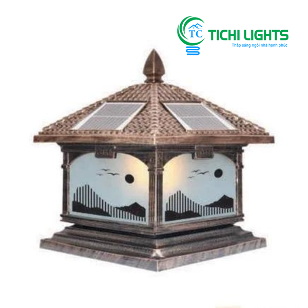  Đèn trụ cổng năng lượng mặt trời SOLAR-457 