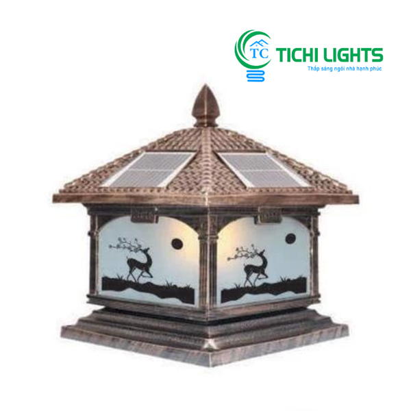  Đèn trụ cổng năng lượng mặt trời SOLAR-455 