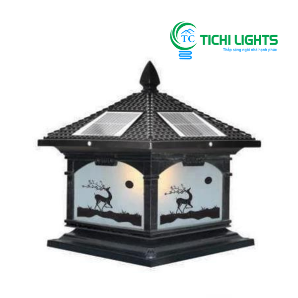  Đèn trụ cổng năng lượng mặt trời SOLAR-454 