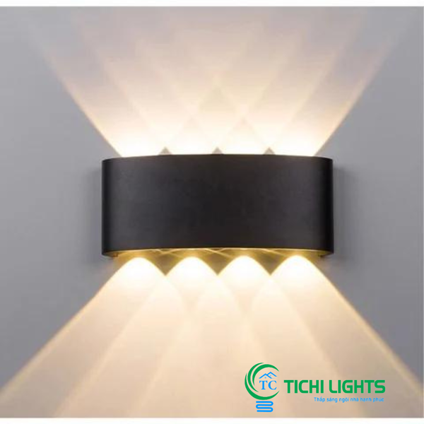  Đèn tường hiện đại VNT2222-4 Đen 