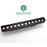  Đèn tiêu điểm nam châm Gslighting 12W Dimmable 3 chế độ GSNCTD12 