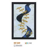  Đèn vách tranh chữ nhật led 24W Ø200 x 300 NV 349 