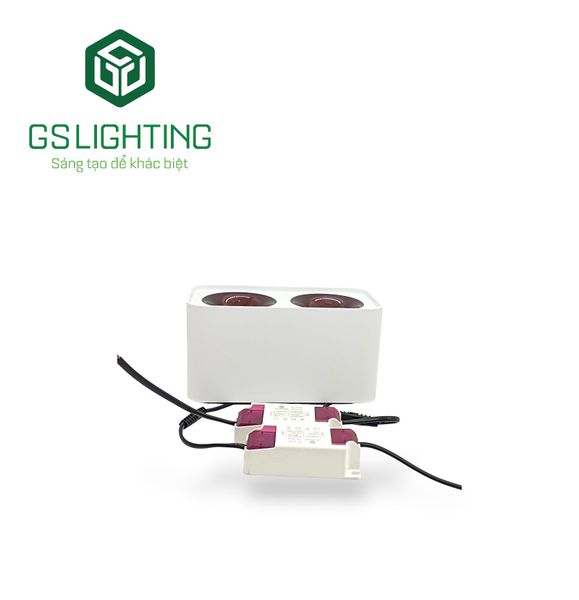  Đèn ông bơ Module đôi 12w Gs Lighting 