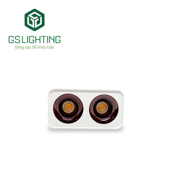  Đèn ông bơ Module đôi 12w Gs Lighting 