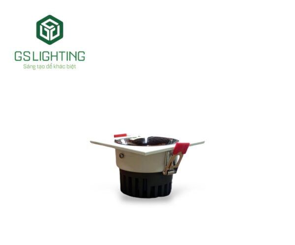  Đèn âm trần Luxury vuông đơn 12w Gs Lighting 