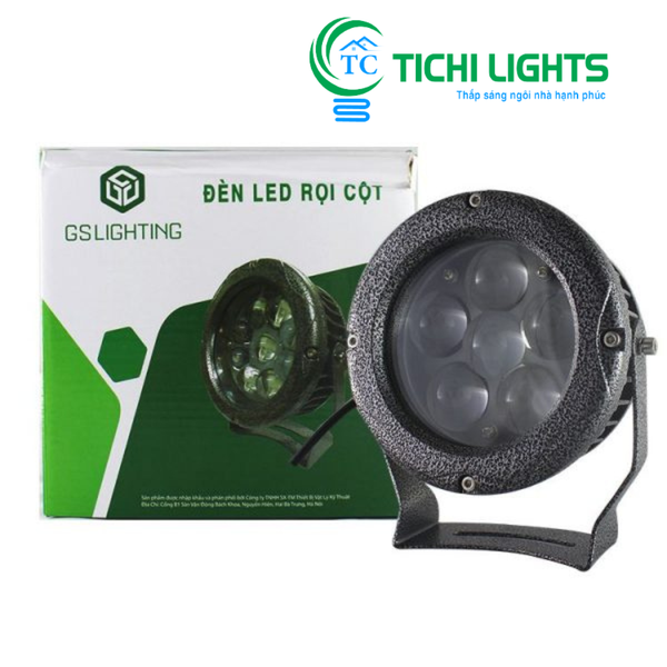  Đèn led rọi cột ngoài trời GS Lighting công suất 18W 