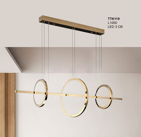  ĐÈN THẢ BÀN ĂN NGHỆ THUẬT TTK119 L1000 