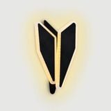  Đèn vách trang trí L175*W45*H260, LED 18W*2, 3 Màu ánh sáng V-762 