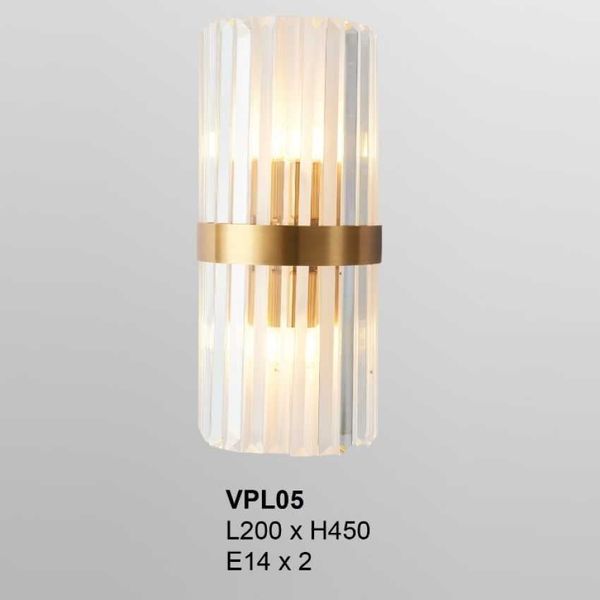  ĐÈN TƯỜNG PHA LÊ VPL05 