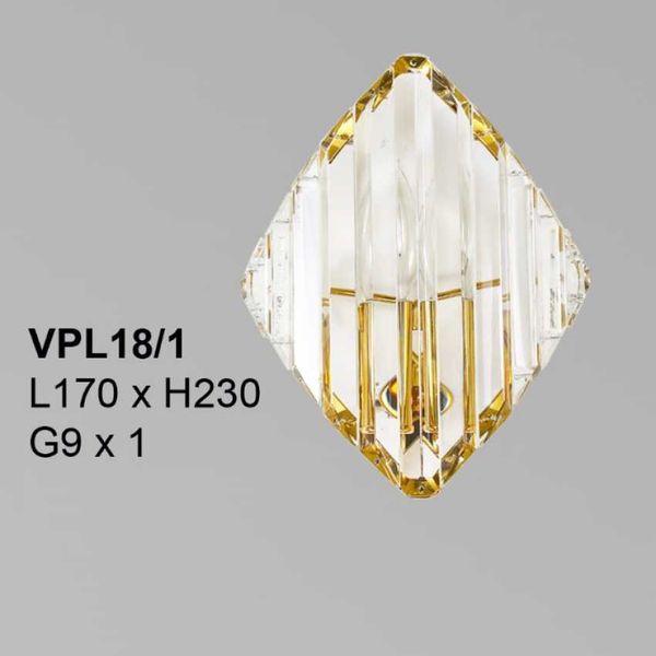  ĐÈN TƯỜNG PHA LÊ VPL18/1 