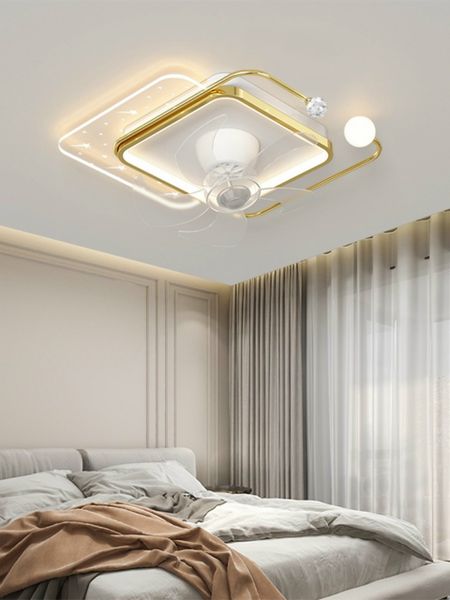  Đèn Quạt Trang Trí Dải Ngân Hà LXV098-Vàng 