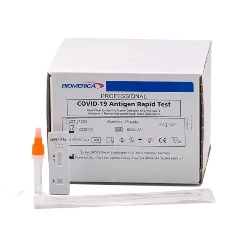  Bộ Kit xét nghiệm nhanh covid Biomerica 