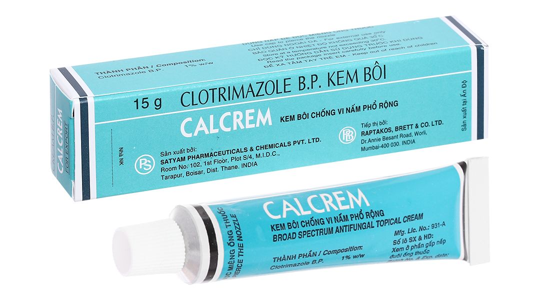 Clotrimazole BP Calcrem 15g – Health Care Center